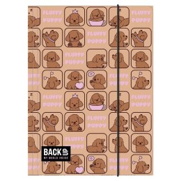 Teczka kartonowa na gumkę A4 mix Derform (TGA4B7A17)