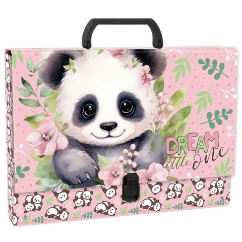 Teczka z szerokim grzbietem na klips Panda A4 różne Derform (TTRPA10)