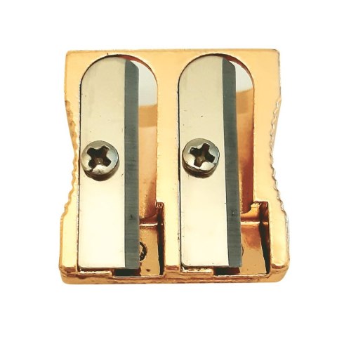 Temperówka Satin Gold podwójna mix metal Interdruk Temperówka Satin Gold podwójna mix metal Interdruk