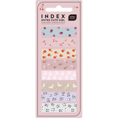 Zakładki indeksujące CUTE GIRL 200k Interdruk (IZAKINDCUTE) Zakładki indeksujące CUTE GIRL 200k Interdruk (IZAKINDCUTE)