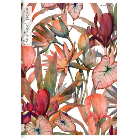 Zeszyt FLOWERS A5 60k. 70g linia Top 2000 (400169420) Zeszyt FLOWERS A5 60k. 70g linia Top 2000 (400169420)