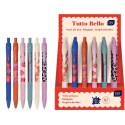 Długopis wymazywalny TUTTO BELLO z gripem wkład niebieski 0,7mm Interdruk (żelowy)
