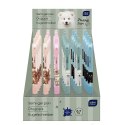 Długopis żelowy PUPPY SIGN zgripem niebieski 0,7mm Interdruk (żelowy)