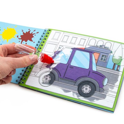 Kolorowanka Pojazdy MAGICZNA WIELORAZOWA KOLOROWANKA WODNA Derform (MWKWOKA) Kolorowanka Pojazdy MAGICZNA WIELORAZOWA KOLOROWANKA WODNA Derform (MWKWOKA)