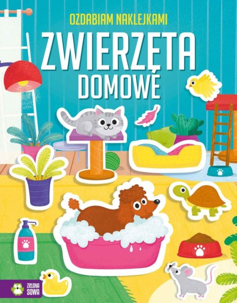 Książeczka edukacyjna króliki Zielona Sowa Książeczka edukacyjna króliki Zielona Sowa