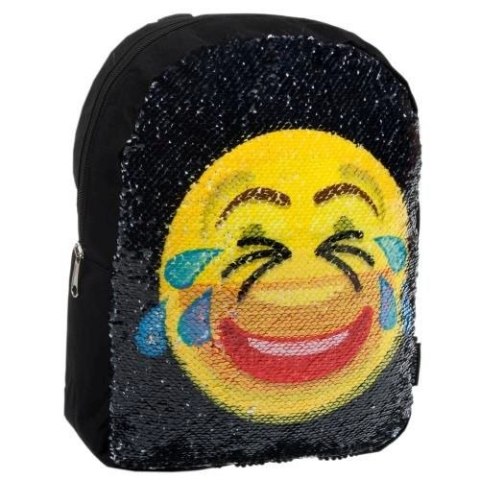 Plecak z cekinami emoji Starpak (388279) Plecak z cekinami emoji Starpak (388279)