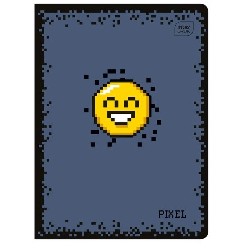 Zeszyt PIXEL A5 16k. 70g linia kolor Interdruk