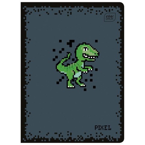 Zeszyt PIXEL A5 16k. 70g linia kolor Interdruk