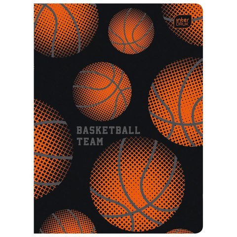 Zeszyt SPORT A5 32k. 70g linia kolor Interdruk