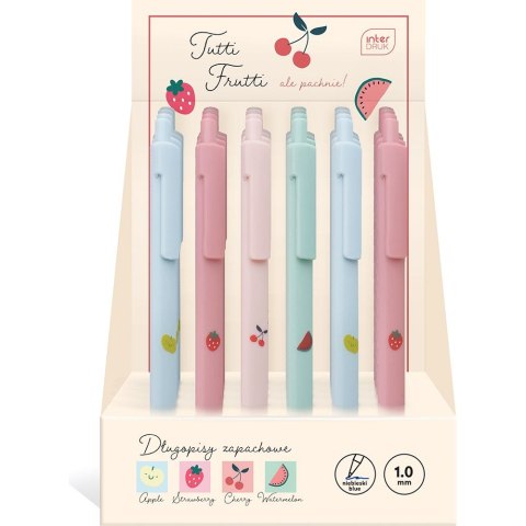 Długopis żelowy Interdruk TUTII FRUTTI niebieski 1,0mm (5902277313225) Długopis żelowy Interdruk TUTII FRUTTI niebieski 1,0mm (5902277313225)