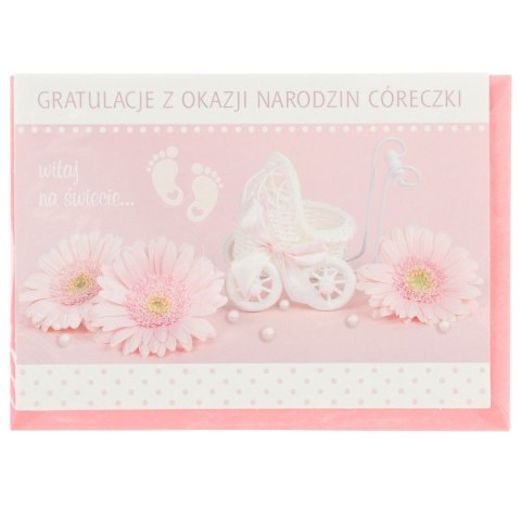 Kartka składana Laurka dziecięca B6 Pol-mak Kartka składana Laurka dziecięca B6 Pol-mak