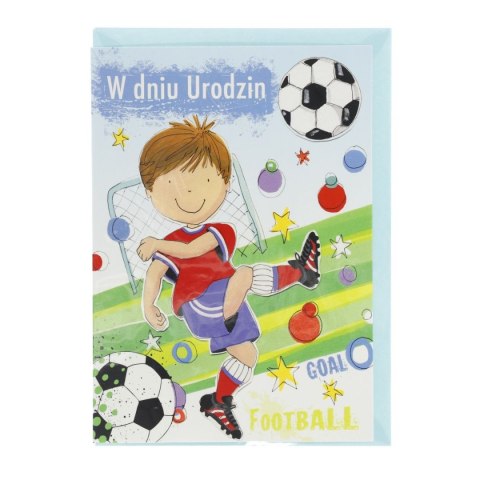 Kartka składana Laurka dziecięca B6 Pol-mak Kartka składana Laurka dziecięca B6 Pol-mak