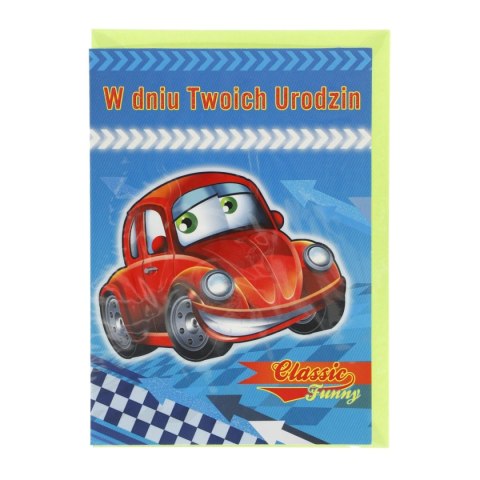 Kartka składana Laurka dziecięca B6 Pol-mak Kartka składana Laurka dziecięca B6 Pol-mak