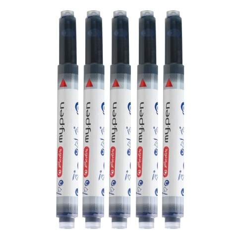 Naboje długie Herlitz My Pen 10983443 niebieski (300002944) Naboje długie Herlitz My Pen 10983443 niebieski (300002944)