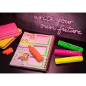 Zakreślacz Faber Castell Super Neon 4 kol. mix 1,0-5,0mm (254600 FC)