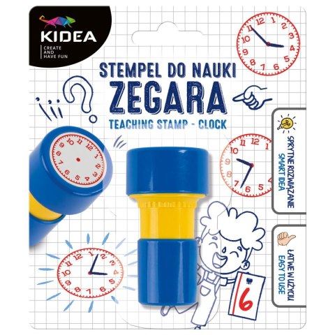 Zestaw pieczątek Kidea STEMPEL DO NAUKI ZEGARA (SNZKA) Zestaw pieczątek Kidea STEMPEL DO NAUKI ZEGARA (SNZKA)