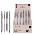 Długopis żelowy PASTEL ACADEMY automatyczny SILKY z gripem niebieski 0,7mm Interdruk (żelowy)