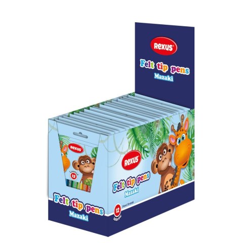 Flamaster KIDS 12 kol. Beniamin (113621) Flamaster KIDS 12 kol. Beniamin (113621)