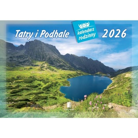 Kalendarz ścienny Tatry i Podhale rodzinny 2023 280mm x 200mm Lucrum (WL04) Kalendarz ścienny Tatry i Podhale rodzinny 2023 280mm x 200mm Lucrum (WL04)