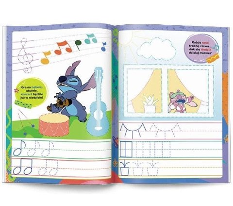 Książeczka edukacyjna Stitch. Rysujemy Szlaczki Ameet (KSS 9115) Książeczka edukacyjna Stitch. Rysujemy Szlaczki Ameet (KSS 9115)