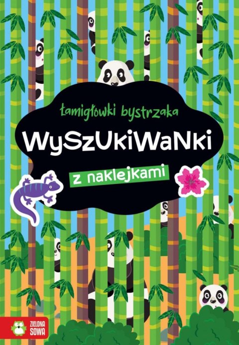 Książeczka edukacyjna Łamigłówki bystrzaka. Wyszukiwanki Zielona Sowa Książeczka edukacyjna Łamigłówki bystrzaka. Wyszukiwanki Zielona Sowa