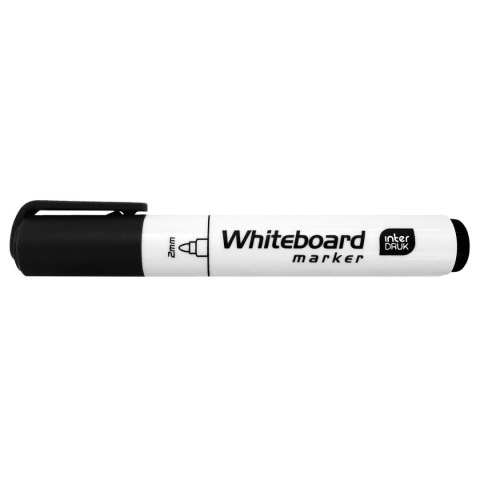 Marker suchościeralny czarny 2,0mm okrągła końcówka Interdruk (IMARTABCZA) Marker suchościeralny czarny 2,0mm okrągła końcówka Interdruk (IMARTABCZA)