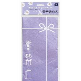 Papier pakowy Bibułka 50x70cm 5902277361998 [mm:] 500x700 Interdruk (fioletowa)