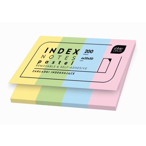 Zakładki indeksujące 200k Interdruk (zakładki) Zakładki indeksujące 200k Interdruk (zakładki)