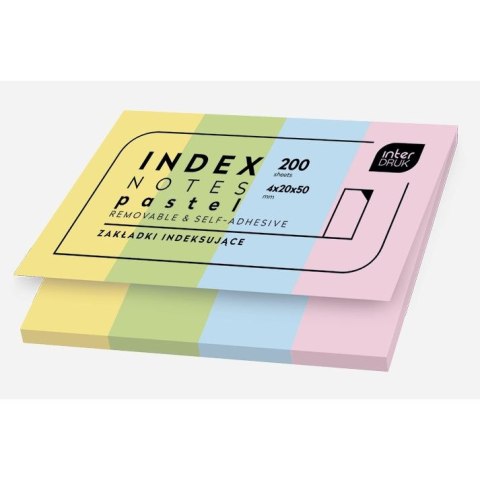 Zakładki indeksujące 200k Interdruk (zakładki) Zakładki indeksujące 200k Interdruk (zakładki)