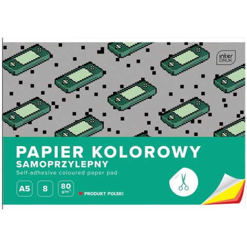 Zeszyt A5 8k. 80g KRATKA Interdruk Zeszyt A5 8k. 80g KRATKA Interdruk