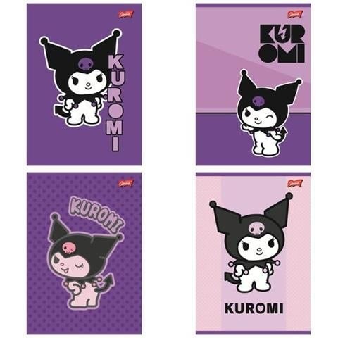 Zeszyt Kuromi aminowany A5 32k. 70g krata Unipap Zeszyt Kuromi aminowany A5 32k. 70g krata Unipap