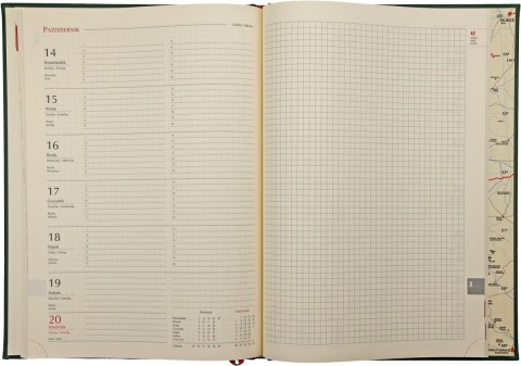 Kalendarz książkowy (terminarz) Uniwersalny terminarz A4 Michalczyk i Prokop (T218V-B)