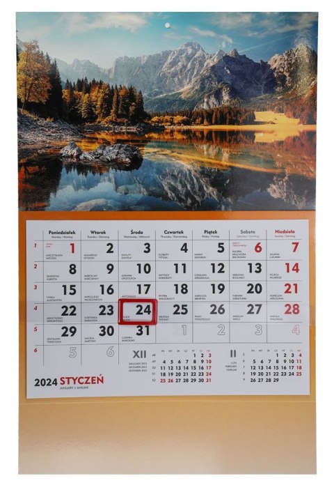 Kalendarz ścienny terminarz ścienny 310mm x 482mm Michalczyk i Prokop (T-107S-3) Kalendarz ścienny terminarz ścienny 310mm x 482mm Michalczyk i Prokop (T-107S-3)