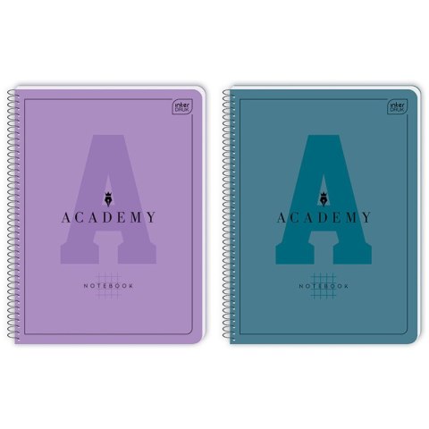 Kołozeszyt (kołonotatnik) ACADEMY Hybry A4+ 80k. 90g krata Interdruk Kołozeszyt (kołonotatnik) ACADEMY Hybry A4+ 80k. 90g krata Interdruk
