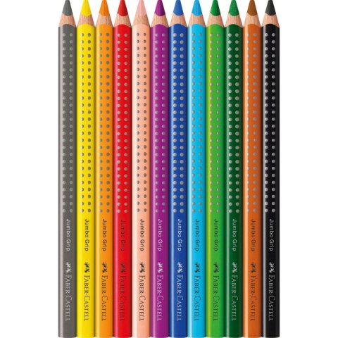 Kredki ołówkowe Jumbo 12 kol. Faber Castell (110912) Kredki ołówkowe Jumbo 12 kol. Faber Castell (110912)