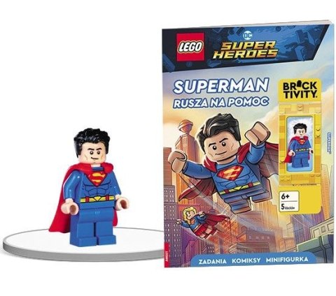 Książeczka edukacyjna LEGO® DC Super Heroes™. Superman rusza na pomoc Ameet (LNC 6462) Książeczka edukacyjna LEGO® DC Super Heroes™. Superman rusza na pomoc Ameet (LNC 6462)