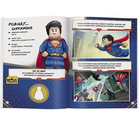 Książeczka edukacyjna LEGO® DC Super Heroes™. Superman rusza na pomoc Ameet (LNC 6462) Książeczka edukacyjna LEGO® DC Super Heroes™. Superman rusza na pomoc Ameet (LNC 6462)
