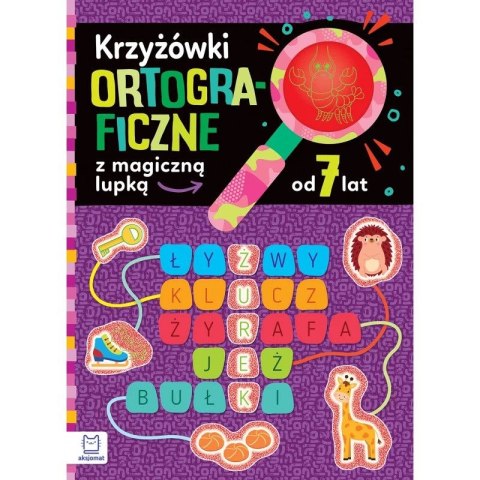 Książka dla dzieci Krzyżówki ortograficzne. Aksjomat Książka dla dzieci Krzyżówki ortograficzne. Aksjomat