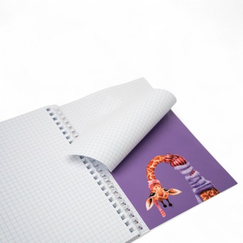 Notes (notatnik) zyrafa A5 80k. krata Narcissus