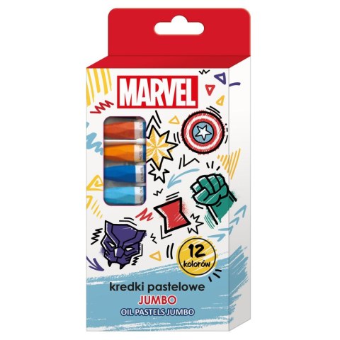 Pastele olejne AVENGERS 12 kol. Rexus (114135) Pastele olejne AVENGERS 12 kol. Rexus (114135)