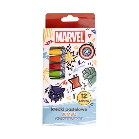 Pastele olejne AVENGERS 12 kol. Rexus (114135) Pastele olejne AVENGERS 12 kol. Rexus (114135)