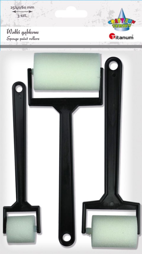 Pędzel Craft-Fun Series wałki gąbkowe Titanum (22CH0827-5) Pędzel Craft-Fun Series wałki gąbkowe Titanum (22CH0827-5)