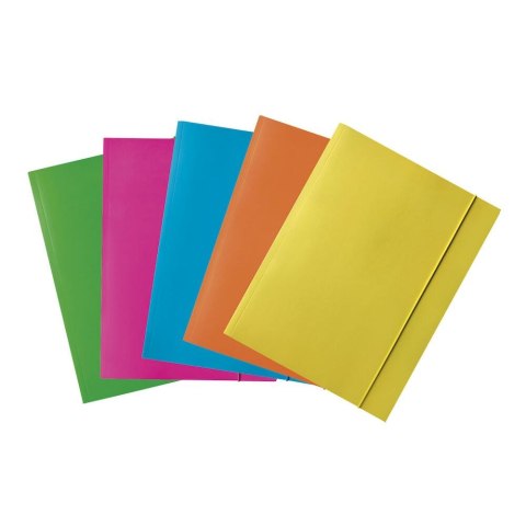 Teczka kartonowa na gumkę A4 mix Bantex (400114426)