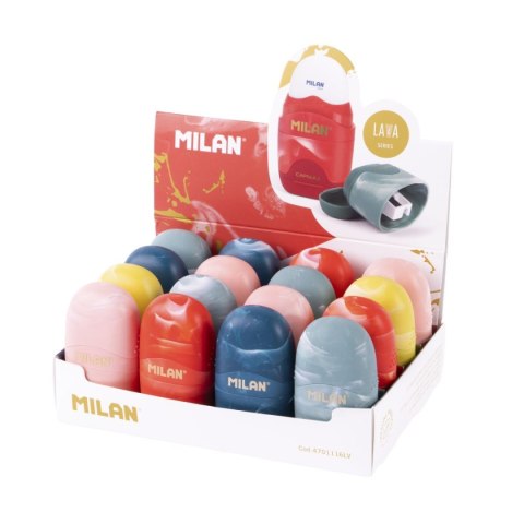 Temperówko-gumka Capsule Lava Milan (4701116LV) Temperówko-gumka Capsule Lava Milan (4701116LV)