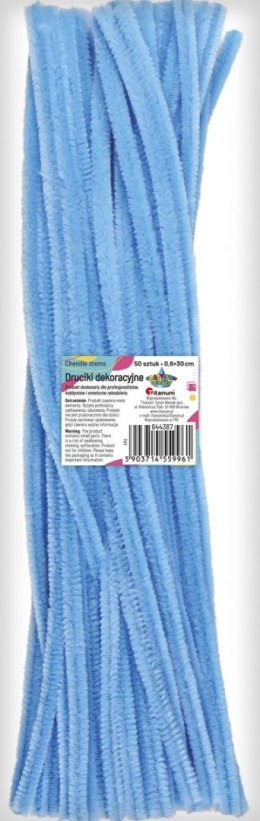 Drucik Craft-Fun Series kreatywny kolor: błękitny 300mm 50 szt Titanum (T07)