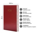 Kalendarz książkowy (terminarz) EKONOMICZNY A5 Press (DZIENNY)