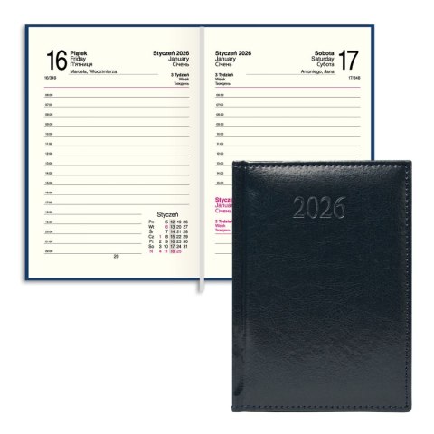 Kalendarz książkowy (terminarz) FIGARO A6 Press (DZIENNY) Kalendarz książkowy (terminarz) FIGARO A6 Press (DZIENNY)