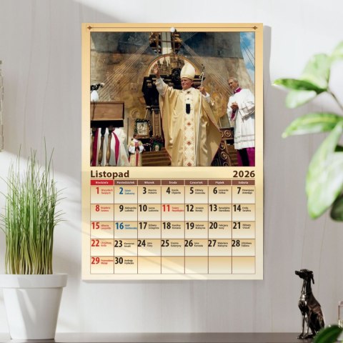 Kalendarz ścienny 16 stron wieloplanszowy A4 Press Kalendarz ścienny 16 stron wieloplanszowy A4 Press