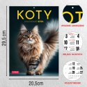 Kalendarz ścienny A4 KOTY A4 Press (5904830713381) Kalendarz ścienny A4 KOTY A4 Press (5904830713381)