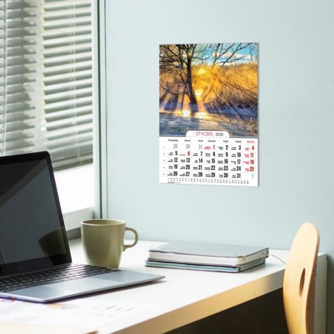 Kalendarz ścienny A4 PEJZAŻE A4 Press (5904830713459) Kalendarz ścienny A4 PEJZAŻE A4 Press (5904830713459)